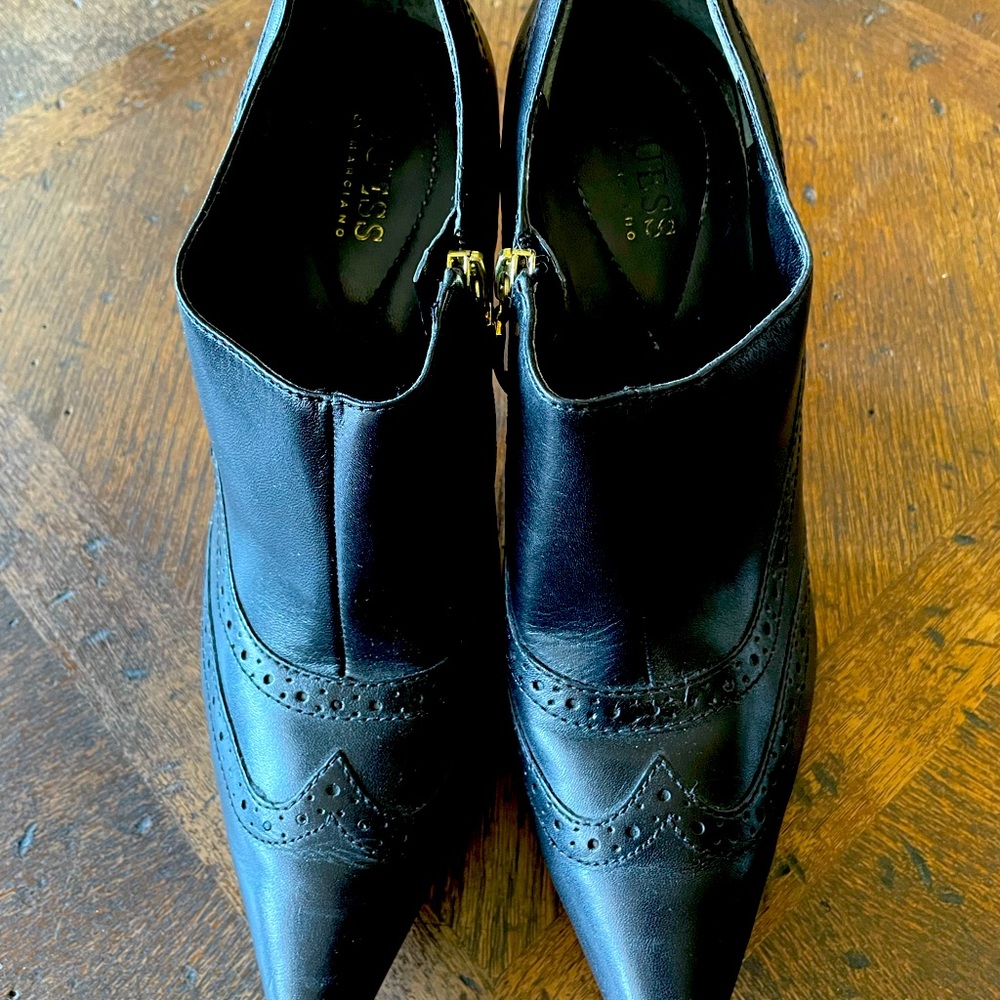 Guess Black Heel Bootie